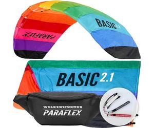 Wolkenstürmer Paraflex Basic 2.1 - Cometa de 2 Cuerdas para Principiantes