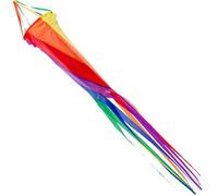 Wolkenstürmer® Tamaño del saco de viento: 120 cm, turbina de viento arco iris, resistente a los rayos UV, robusto y resistente a la intemperie, carillón de viento con remolino de aluminio para jardín,