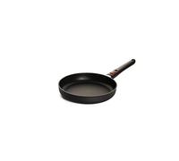 Woll Eco Lite - Sartén (inductiva, diámetro de 24 cm, 5 cm de alto, con mango extraíble, apta para todo tipo de cocinas, aluminio fundido 100% reciclado), color negro