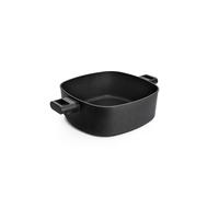 Woll Eco Logic QXR - Cacerola cuadrada con 2 asas laterales (inductiva, 28 x 28 cm, 11 cm de alto, apta para todo tipo de fuegos, sin PFAS), revestimiento antiadherente, aluminio fundido