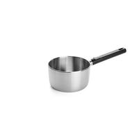Woll Logic Steel - Cacerola inductiva (18 cm de diámetro, 10 cm de alto, con mango extraíble, apta para todo tipo de cocinas, sin PFAS)