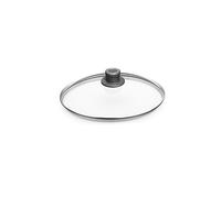 WOLL Tapa de cristal redonda de 30 cm transparente
