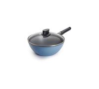 WOLL Wok con tapa 24cm/3l ECOLOUR Azul cielo azul claro