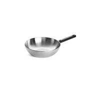 WOLL Wok LOGIC STEEL 30cm/4,9l Acero inoxidable plata
