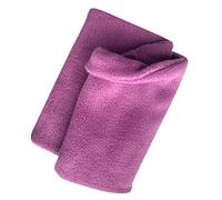 Wollhuhn Cálido Niño/Niña NUESTRO LOOP/Bufanda tubular/Bufanda de dos capas de forro polar para girar, lila monocolor, talla única