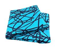 Wollhuhn Cinta elástica ecológica para niños/niñas, cómoda de dos capas, jersey o forro polar, muchos diseños (azul turquesa (sudadera)