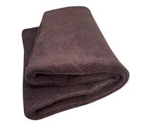 Wollhuhn Niños/Niñas cálidas NUESTROS Lazo de invierno más cálido/Bufanda de manguera/Bufanda de dos capas de forro polar para girar, Color liso marrón oscuro, talla única