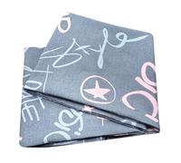 Wollhuhn Öko Cool Music 20180937 - Cinta elástica para la frente, color gris y rosa