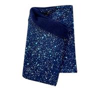 Wollhuhn Pañuelo ecológico para niña/mujer/niño, cálido, forro polar, muchos motivos, invierno, entretiempo (de tejidos orgánicos) 20220522, Galaxy Sprenkel Blue, Talla única