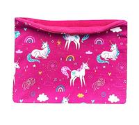 Wollhuhn Pañuelo polar para niña con diseño de unicornio, forro polar 20001720