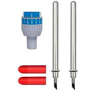 WOLOVO - Cuchillas de corte estándar para Brother ScanNCut 1 2 ScanNCut DX2 DesignNCut, para soportes CAHLP1 compatibles, 2.0 mm, Carburo
