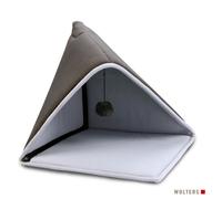Wolters Eco-Well Juego & Kuschelzelt Gris / Gris Claro para Gatos 40x40x40 CM