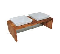 Wolters REPLUS Estación De Alimentación Meshidai Doble Cuenco Para Perros 0,4L