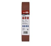 Woltersberger® 10 bandas de lija de tejido | Tamaño 50 x 686 mm | Grano P60 | Lijadora anda de papel de lija