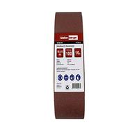 Woltersberger® Cinturones de lija de tela 15 piezas | tamaño 100x915 mm | 3 correas de grano cada una K80, K120, K150, K240, K400 | juego de papel lija de lija para lijar