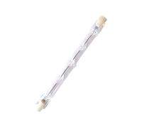 WOLTHID R7s Bombillas halógenas T3 118mm 220v 200W Cálido Blanco 2700k Bombillas regulables de doble extremo para trabajo Luces de techo Luces de jardín Lámparas de pie, 200W, 118mm-1PCS