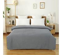 WOLTU Colcha para Cama Reversibles 220x240cm, Cama Doble Colcha Bouti, Colcha Cubrecama con Costuras Finas, Cubre Cama Multiusos, Ideal para Todas Las Estaciones