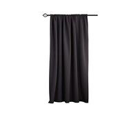WOLTU Cortinas Opacas Gruesas con cordón, 135x175cm, Antracita