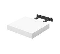 WOLTU Estantería Flotantes Blanco Baldas 25cm Estante para Pared de Tablero de Madera RG9365ws-b