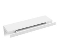 WOLTU Estantes para Pared Blanco con Cajon Suspendido para Libros Fotos en Salon Baño Cocina y Dormitorio 80x25x5cm RG9345ws