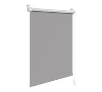 WOLTU Estor Opaco sin Taladrar, Persiana Enrollable, Estores Enrollables Blackout Termicos para Puertas y Ventanas, Protección Privacidad, 120x120 cm [Ancho de Tela: 116 cm], Gris