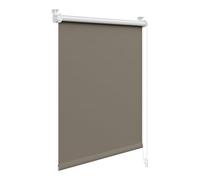 WOLTU Estor Opaco sin Taladrar, Persiana Enrollable, Estores Enrollables Blackout Termicos para Puertas y Ventanas, Protección Privacidad, 95x160 cm [Ancho de Tela: 91 cm], Taupe