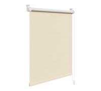 WOLTU Estor Opaco sin Taladrar, Persiana Enrollable, Estores Enrollables Blackout Termicos para Puertas y Ventanas, Protección Privacidad, 110x210 cm [Ancho de Tela: 106 cm], Beige
