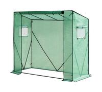 WOLTU Invernadero para Tomates PE, Translúcido, Verde, 200x77x146/169cm | Impermeable; Polivalente; Todo Tiempo; Jardín/Terraza; Para Plantas