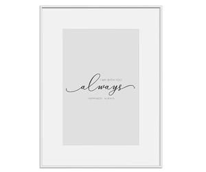 WOLTU Marco para Fotos A4 21x29,7cm, Marcos de Metal, Marco de Fotos de Aluminio Plateado con Plástico Marco para Fotografías Flores Secas Documentos Certificados, BR9956sb