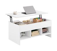 WOLTU Mesa de Centro Elevable y Extensible con Superficie Elevable