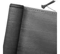 WOLTU Pantalla de Privacidad 1,8x6 m, Pantalla HDPE 150 g/m² para Balcón Jardín, Protección de Privacidad Recortable, Resistiente al Viento y Polvo, Protección UV, Antracita