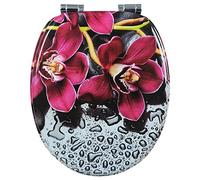 WOLTU Tapa de WC Tapa de Inodoro Asiento de Inodoro Bisagra de Cierre Suave Instalar Rápida