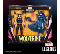 Marvel Legends Series - Lobezno y Mariposa Mental - 50.º Aniversario - Pack Doble de Figuras de colección de 15 cm