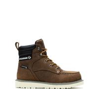 Wolverine W230041 Trade Wedge-Dark Brown - Zapatillas de cuña para hombre, Sudan marrón, 44 EU