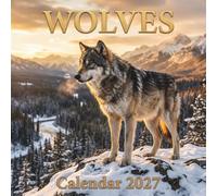 Wolves Calendar 2027: Experience the wild majesty and untamed spirit of nature's most legendary apex predators.