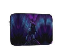 Wolves Howl in the Northern Lights - Funda para portátil de 17 pulgadas, adecuada para viajes y viajes de negocios