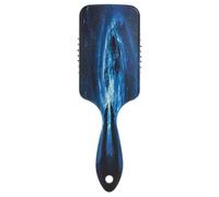Wolves Howling Moon Night Space - Cepillo de cojín antiestático, masajeador de cabello para mujer