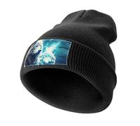 Wolves Under The Moonlight - Gorro suave para hombre, gorro de invierno cálido y holgado para mujer