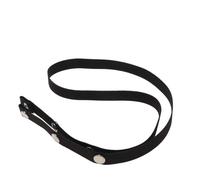 WOLWES Cinturón Accesorios para Jaula Masculina Antiescaras Aparato Fitness - A70 (Sólo cinturón Auxiliar, Negro)