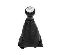 WOLWES Compatible Con Peugeot Para 207 2006-2013 Para 307 307CC 2001 2002-2007 2008 Perilla Palancae Cambios Automóvil 5 Velocidades Con Transmisión De Cubierta De Maletero Pomo de Cambio