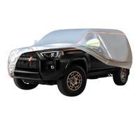 WOLWES Funda Adecuada para For Toyota 4Runner SUV 1989-2024,A Prueba De Nieve,Cortaviento,Impermeable,Resistente A La Lluvia Y con Protección UV Funda De Coche De Tela Oxford,con Cremallera Lateral (