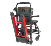 WOLWES Silla de Ruedas Eléctrica para Subir Escaleras, Portátil Plegable, Salvaescaleras para Personas Mayores, Carga Segura 165 Kg