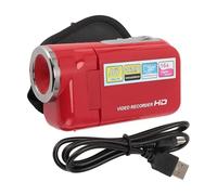 Womamaxsc Grabadora de vídeo Digital C, videocámara DV portátil HD 1080P, Pantalla de 16MP de 2 Pulgadas con Zoom Digital de 16X, t TL C para Eventos Familiares, Incluye (64GB)