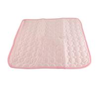 Womamaxsc Pet Cooling Mat, Summer Pet Ice Silk Mat, Breathable 3 Layer Design with Cotton and Mesh for Dogs Cats, Non Toxic Cooling Pad for Kennel Sofa Bed Floor (Metro)