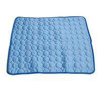 Womamaxsc Pet Cooling Mat, Summer Pet Ice Silk Mat, Breathable 3 Layer Design with Cotton and Mesh for Dogs Cats, Non Toxic Cooling Pad for Kennel Sofa Bed Floor (S)