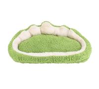 Womamaxsc Plush Pet Sofa Bed, Dog and Cat Couch Bed, Soft Warm Elevated Pet Bed with Density Board Support for Small Medium Large Pets in Winter, Includes Matching Accessories (Verde)
