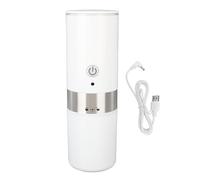 Womamaxsc Portable Fully Automatic Coffee Machine, Portable Coffee Maker with One Button Operation, Universal Capsule and Ground Coffee Compatibility, High Pressure Espresso Extractor for Tr