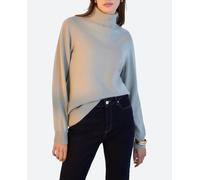 Woman El Corte Inglés Jersey con cuello cisne de mujer 100% cashmere. Verde Salvia 44/L