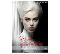 Woman of the World (Wandkalender 2026 DIN A4 hoch), CALVENDO Monatskalender: KI-generierte stilvolle Portraits von Frauen aus aller Welt