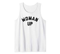 Woman Up Tank,Feminist Sleeveless Tee Shirt,Feminism Quote Camiseta sin Mangas